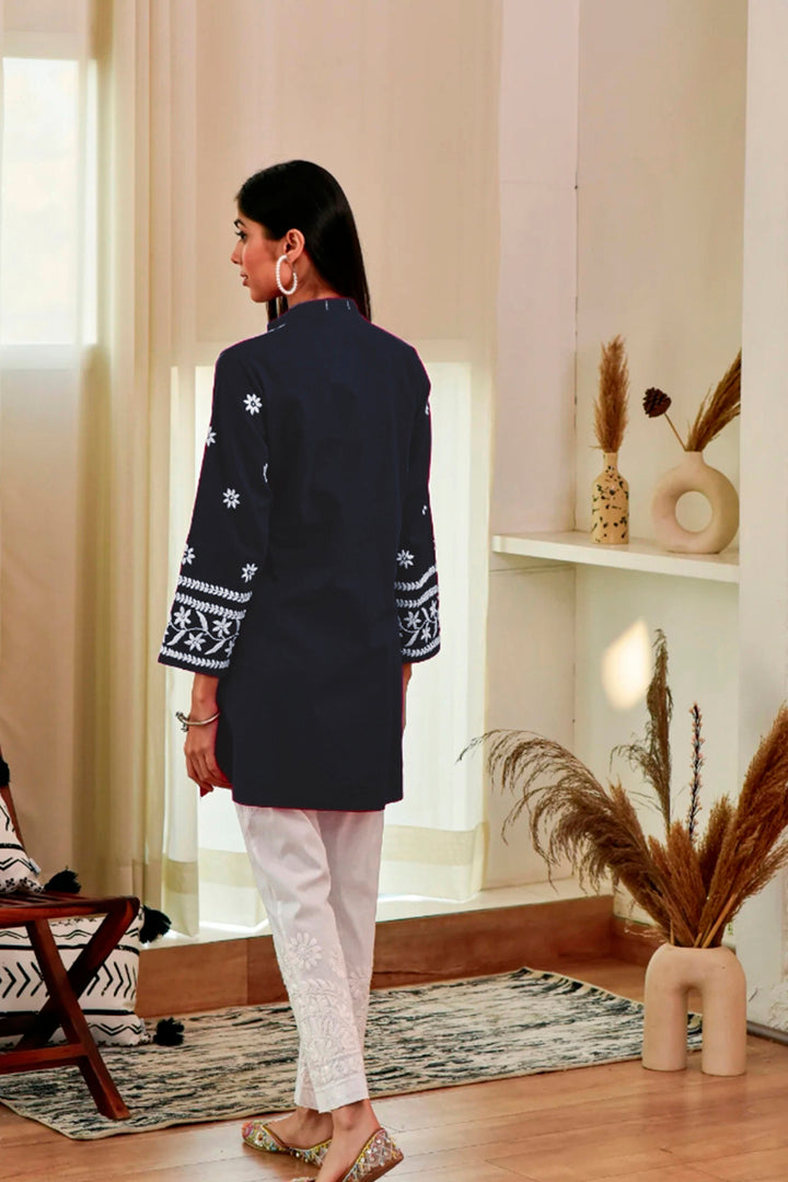 Chikankari Embroidered Rayon Kurti for Women | Stylish Indian Ethnic Wear
