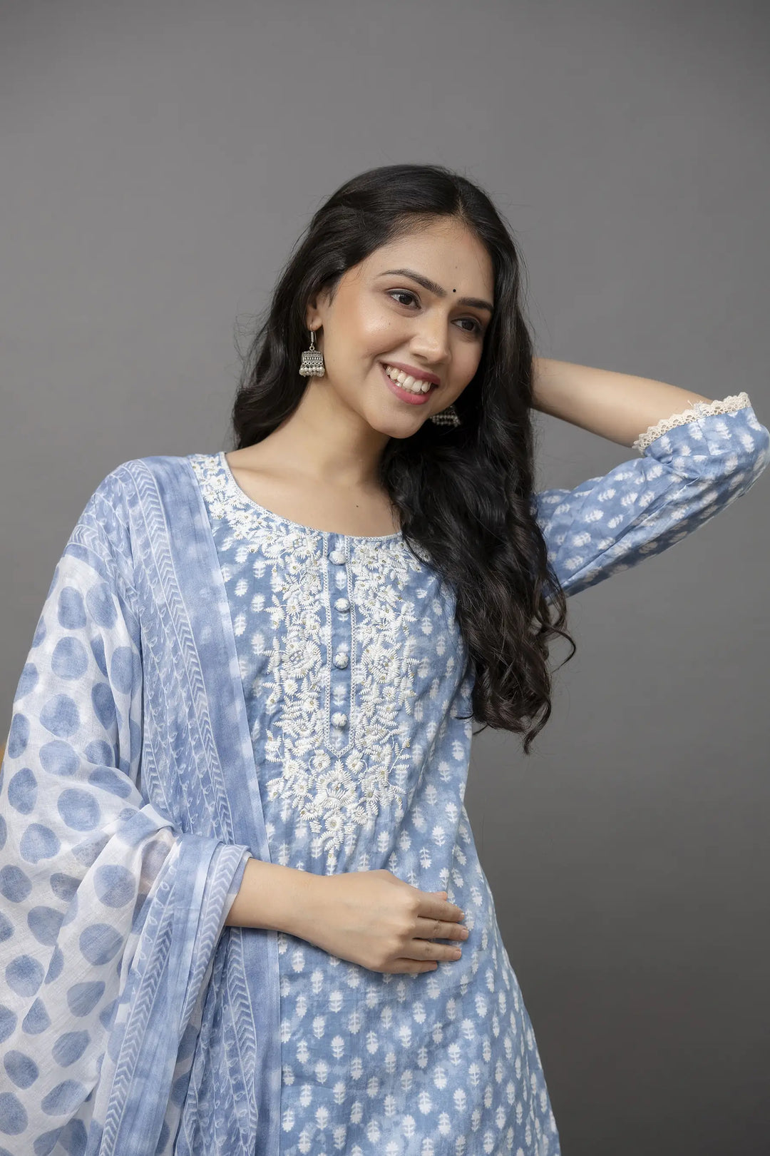 Chic Maroon Kurti Set | Lace Detailing & Designer Prints | Festive Wear