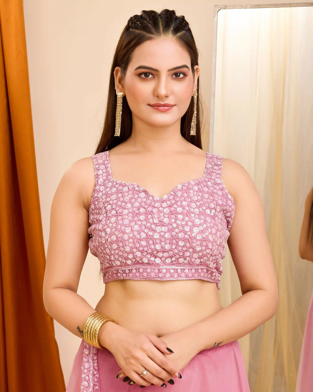 Sophisticated Soft net Saree with | A Captivating Traditional Ensemble