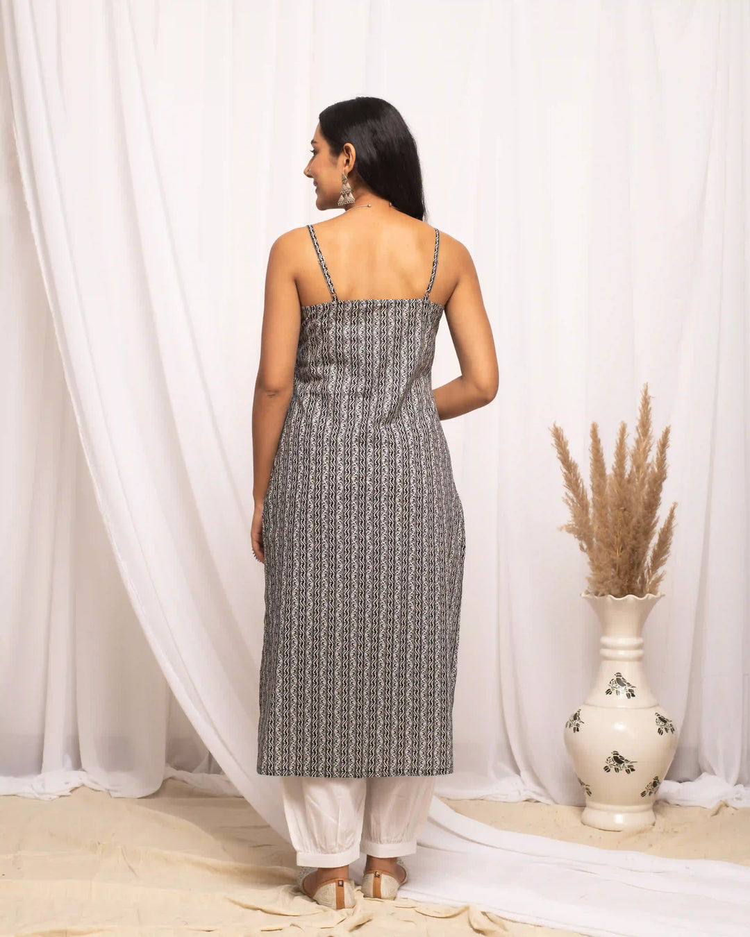 Grey Designer Cotton Kurti | Versatile Style for All Occasions