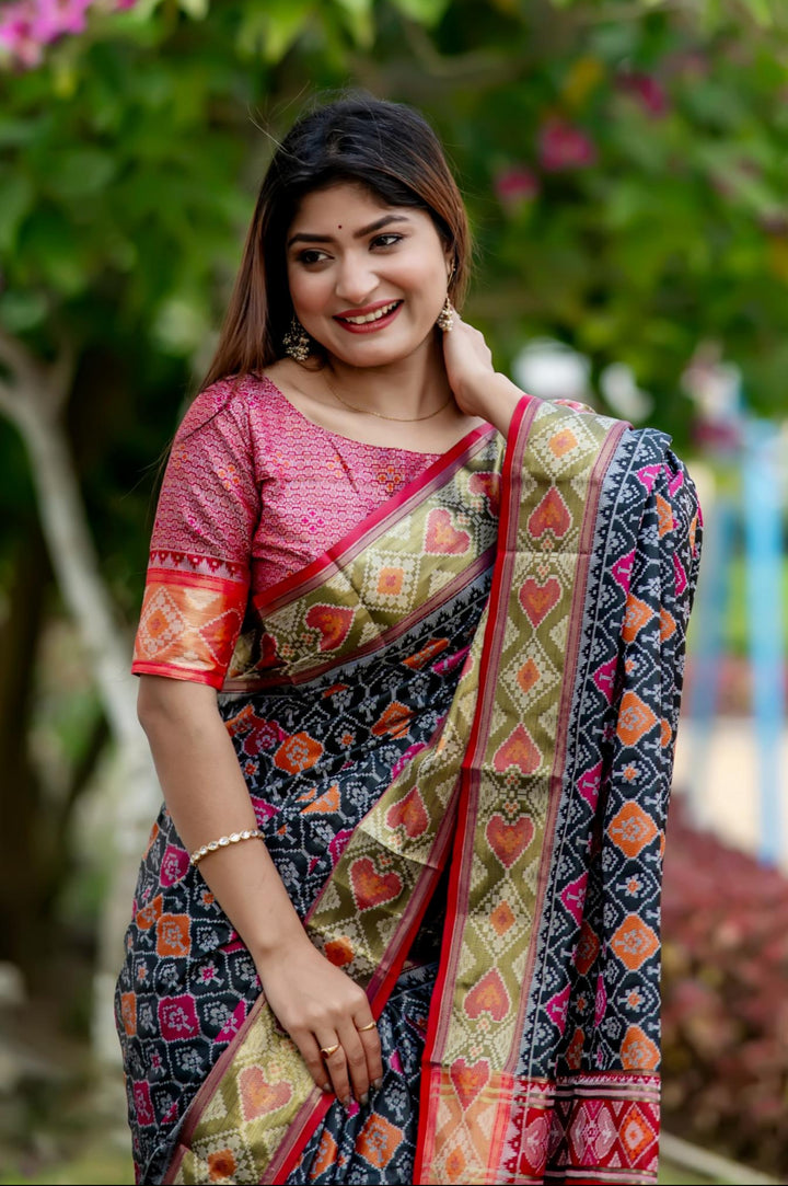 Banarasi Silk Saree | Wevon Meenakari Designer for Weddings & Events