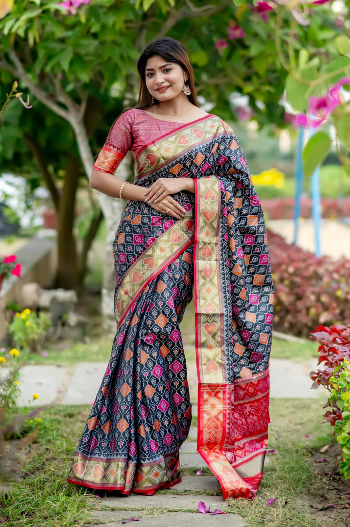 Banarasi Silk Saree | Wevon Meenakari Designer for Weddings & Events