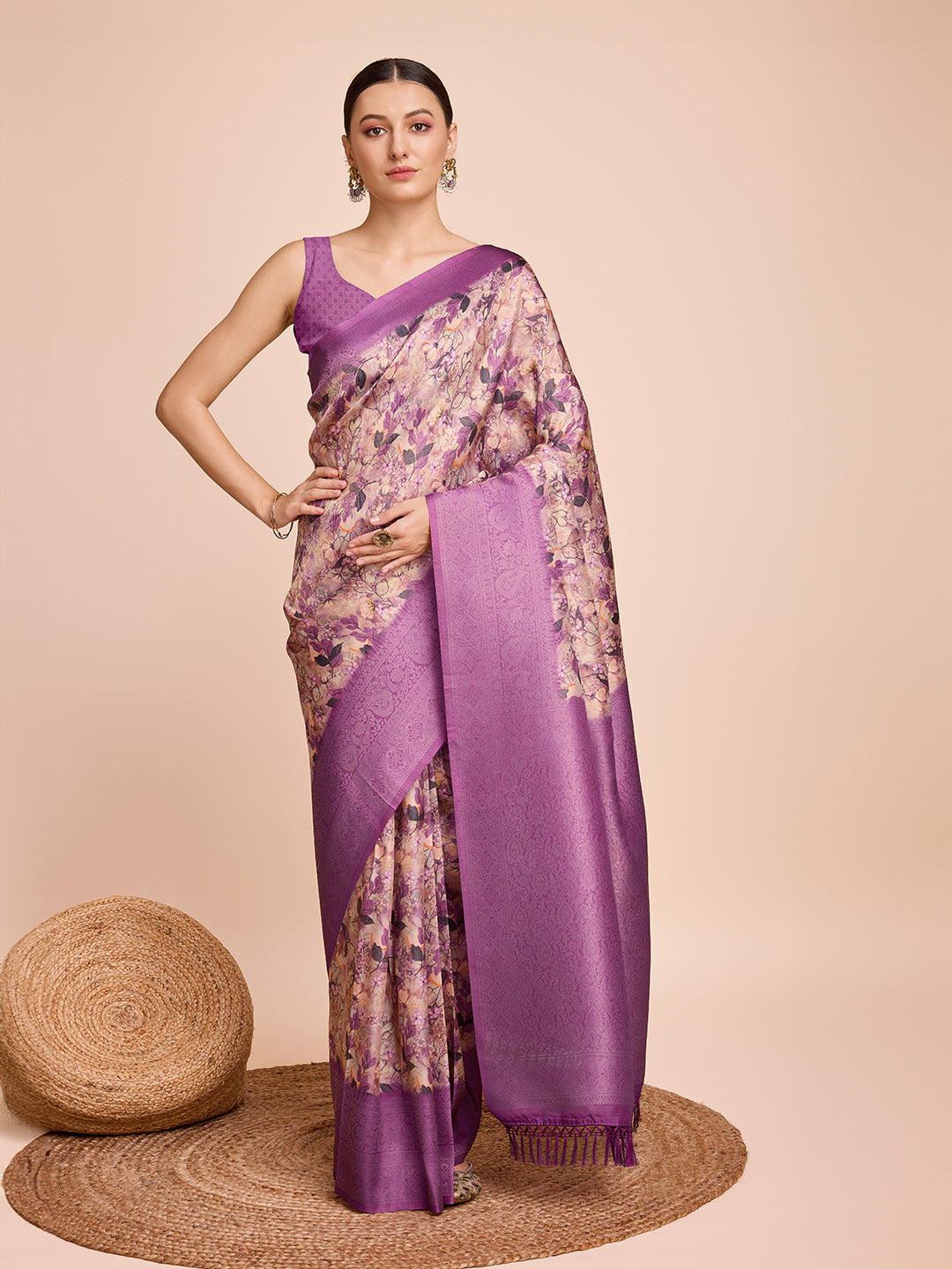 Gorgeous Kanjivaram Silk Saree | Crafted for Timeless Elegance