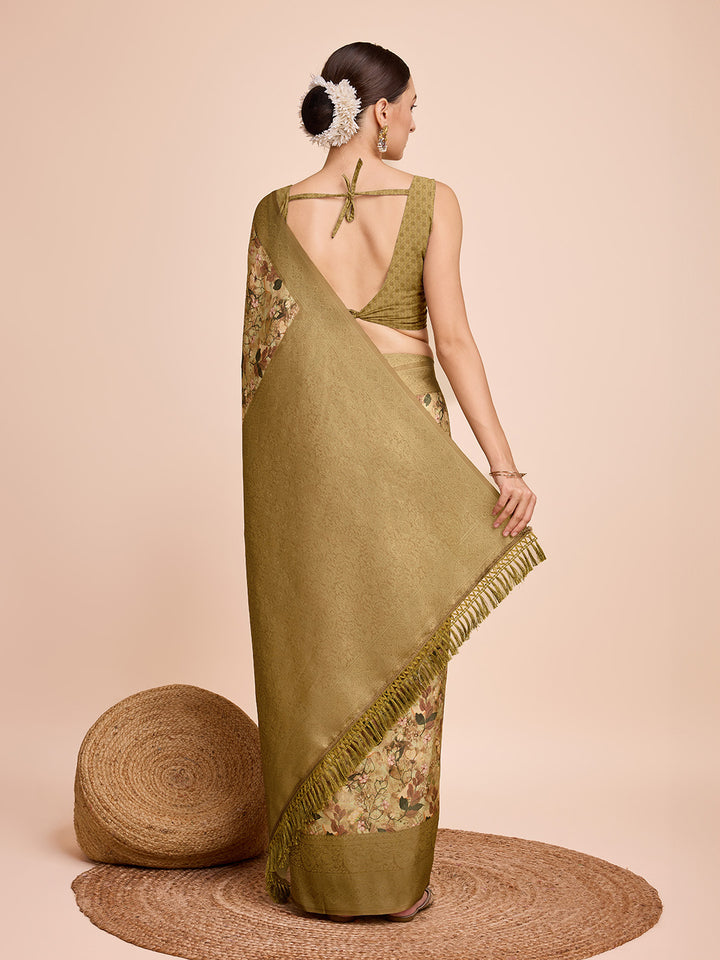 Gorgeous Kanjivaram Silk Saree | Crafted for Timeless Elegance