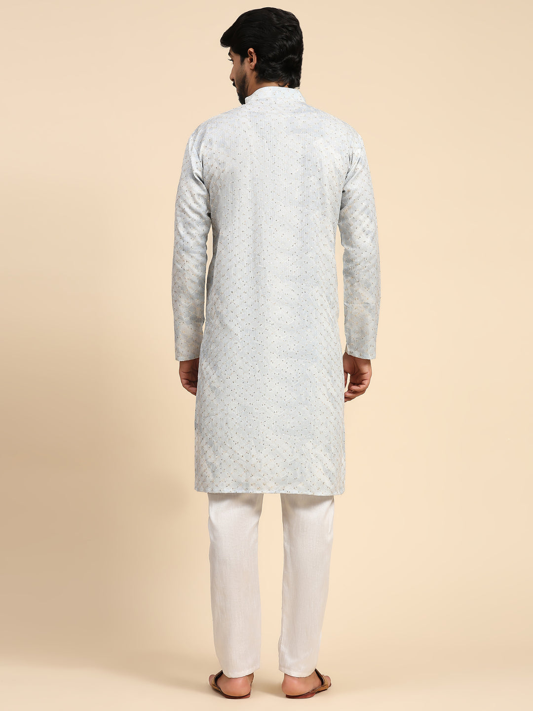 Designer Cotton Kurta | Stylish Digital Prints with Embroidery