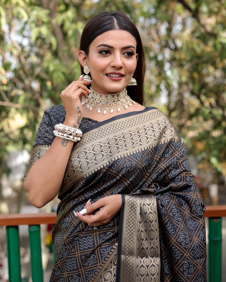Handloom Silk Saree | Weaving Bandhej Patola Design for Special Events