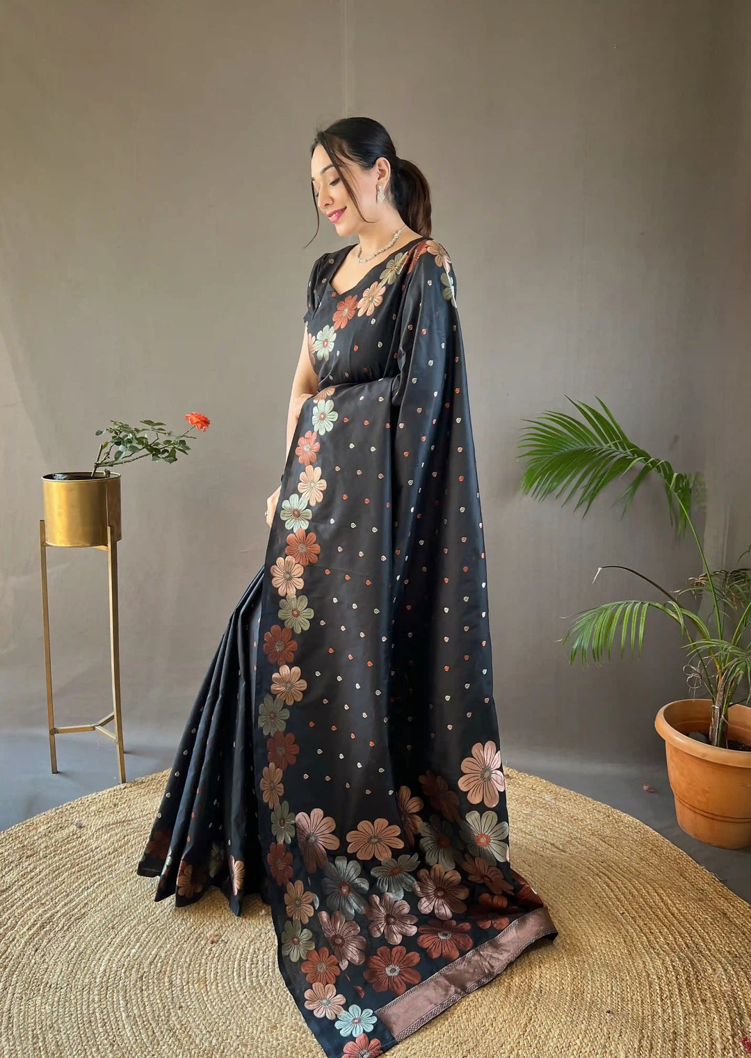 Exquisite Soft Silk Saree with | A Stylish and Sophisticated Choice