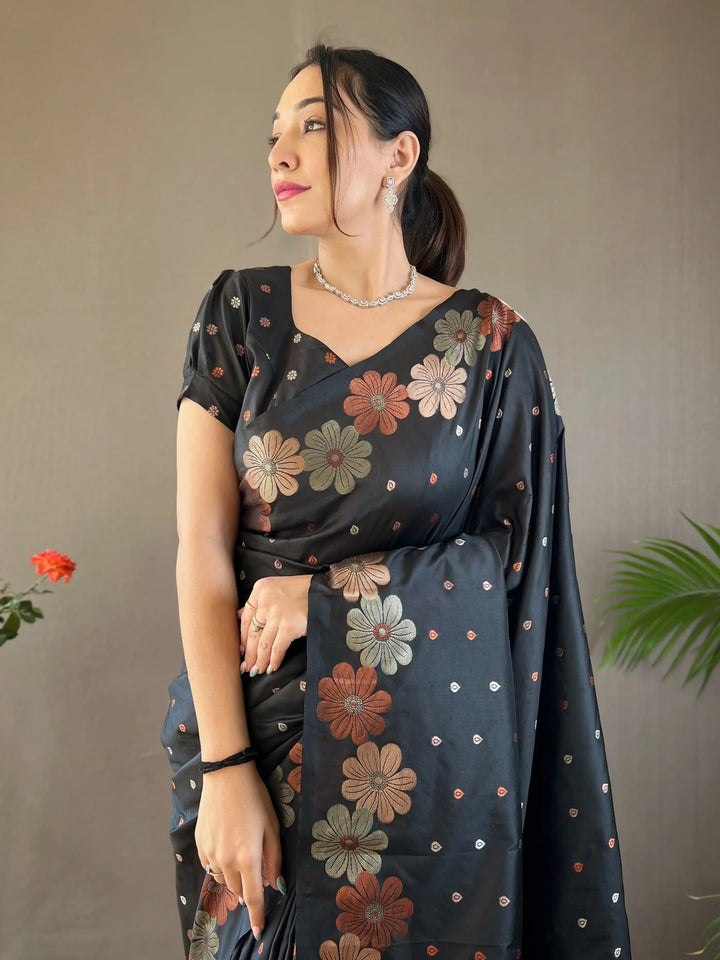 Exquisite Soft Silk Saree with | A Stylish and Sophisticated Choice