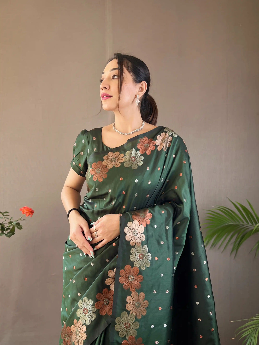 Exquisite Soft Silk Saree with | A Stylish and Sophisticated Choice