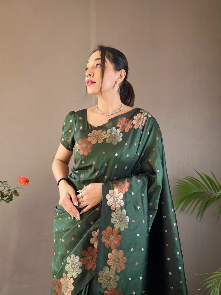 Exquisite Soft Silk Saree with | A Stylish and Sophisticated Choice