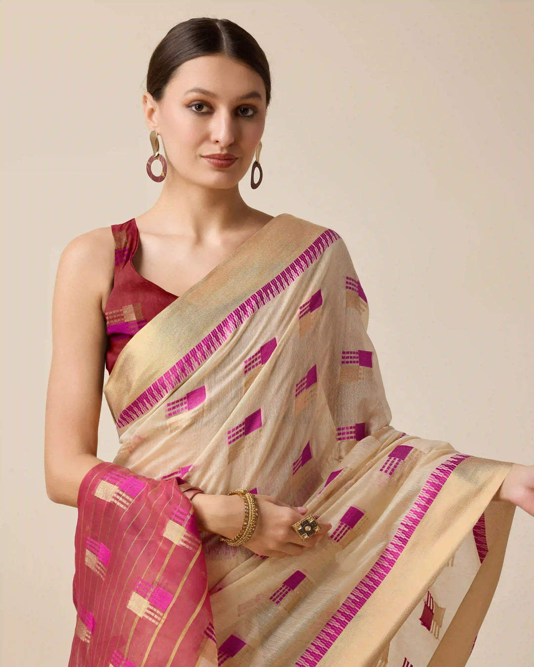 Beautiful Cotton Silk Saree with | Unmatched Beauty for Grand Occasions