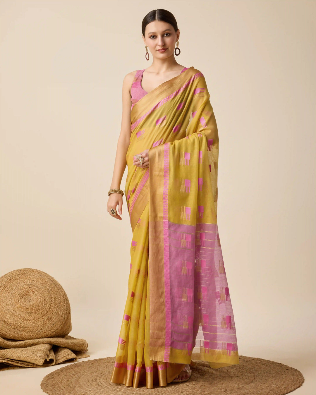 Beautiful Cotton Silk Saree with | Unmatched Beauty for Grand Occasions