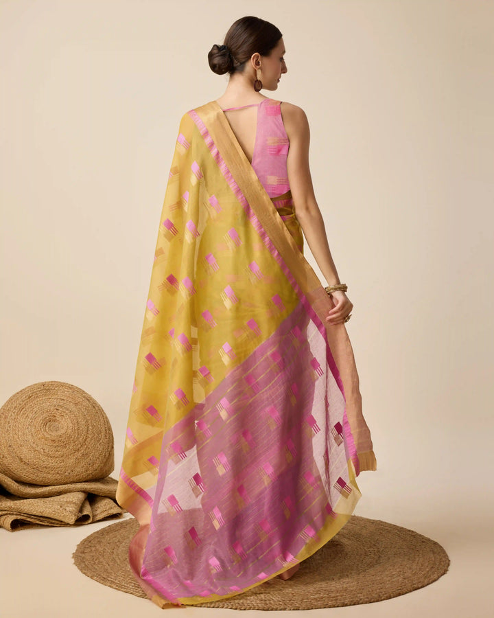 Beautiful Cotton Silk Saree with | Unmatched Beauty for Grand Occasions