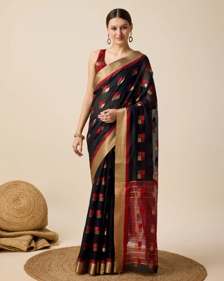 Beautiful Cotton Silk Saree with | Unmatched Beauty for Grand Occasions