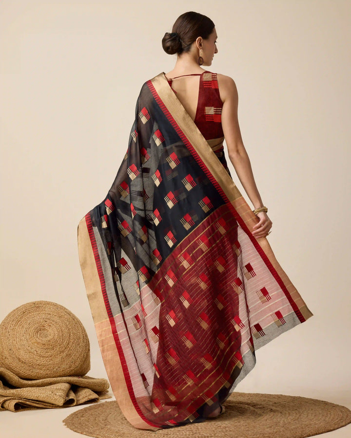 Beautiful Cotton Silk Saree with | Unmatched Beauty for Grand Occasions