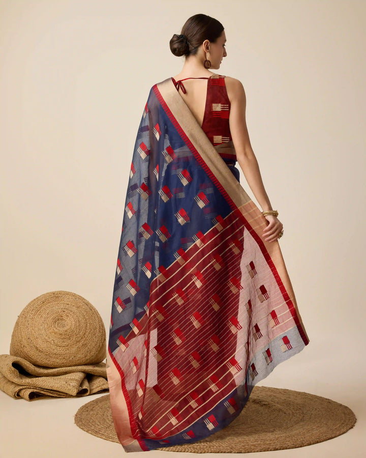 Beautiful Cotton Silk Saree with | Unmatched Beauty for Grand Occasions