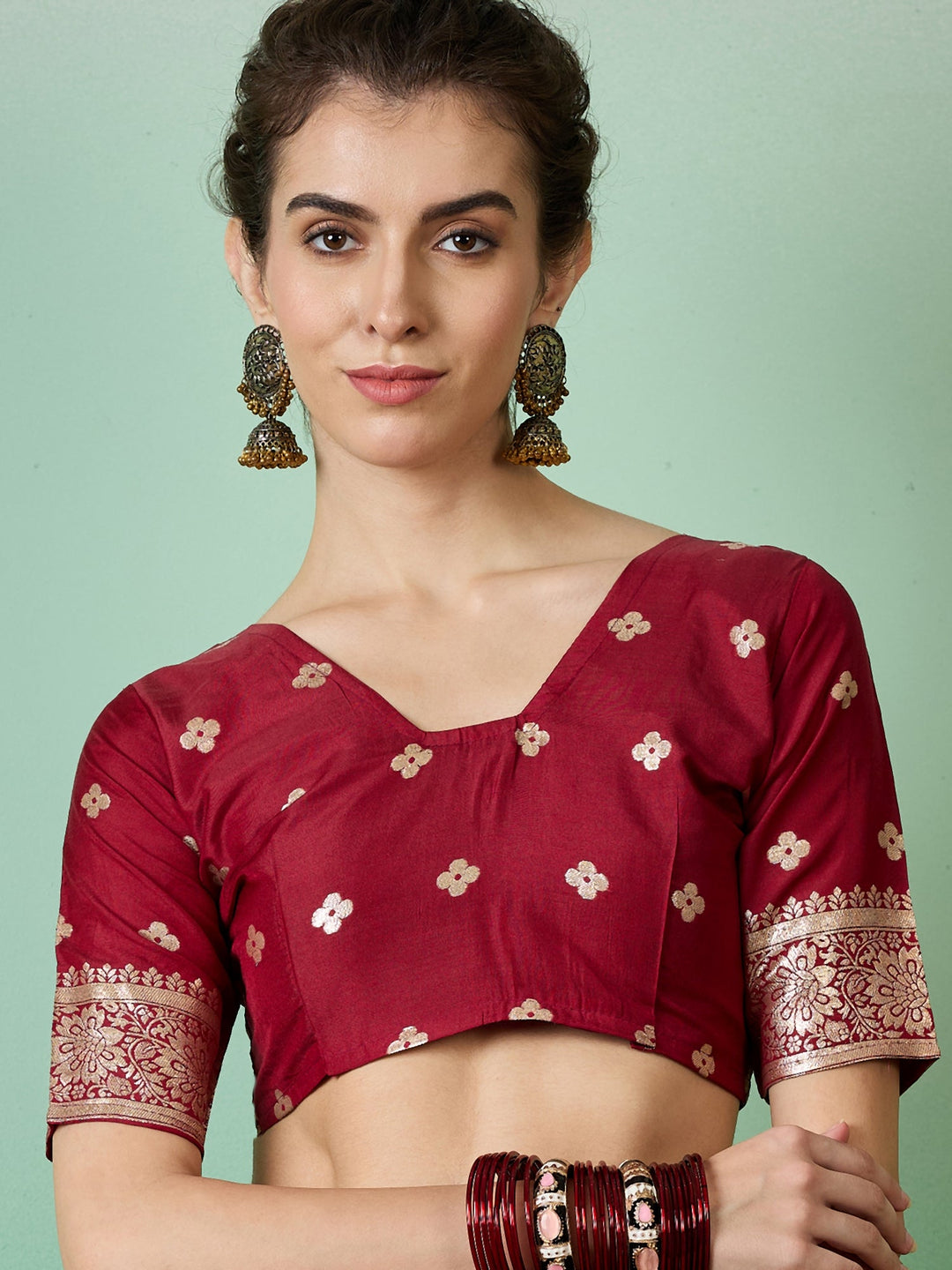 Elegant Designer Saree | Staple Dola Cotton | Perfect for Weddings & Festive Events