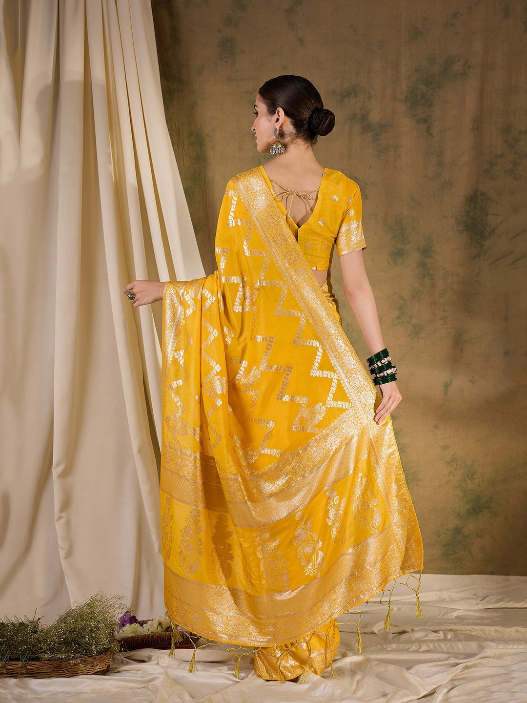 Elegant Designer Saree | Staple Dola Cotton | Perfect for Weddings & Festive Events