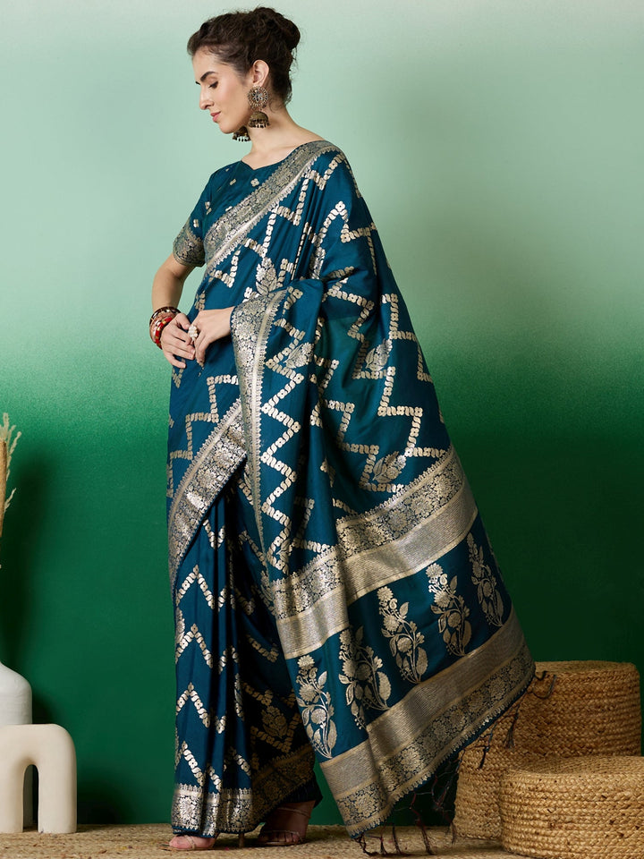 Elegant Designer Saree | Staple Dola Cotton | Perfect for Weddings & Festive Events