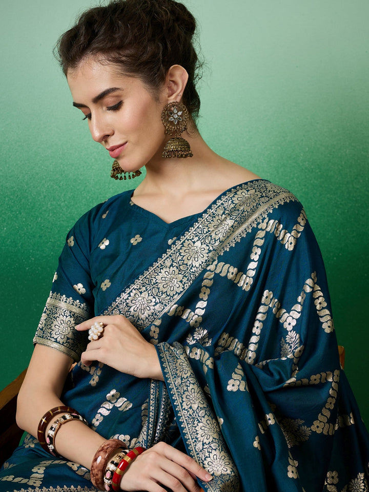 Elegant Designer Saree | Staple Dola Cotton | Perfect for Weddings & Festive Events
