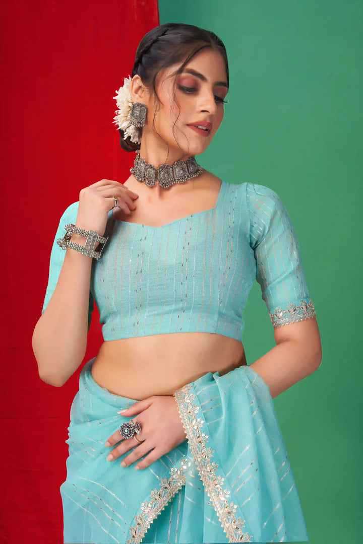 Gorgeous Organza Saree | Perfect for Special Celebrations