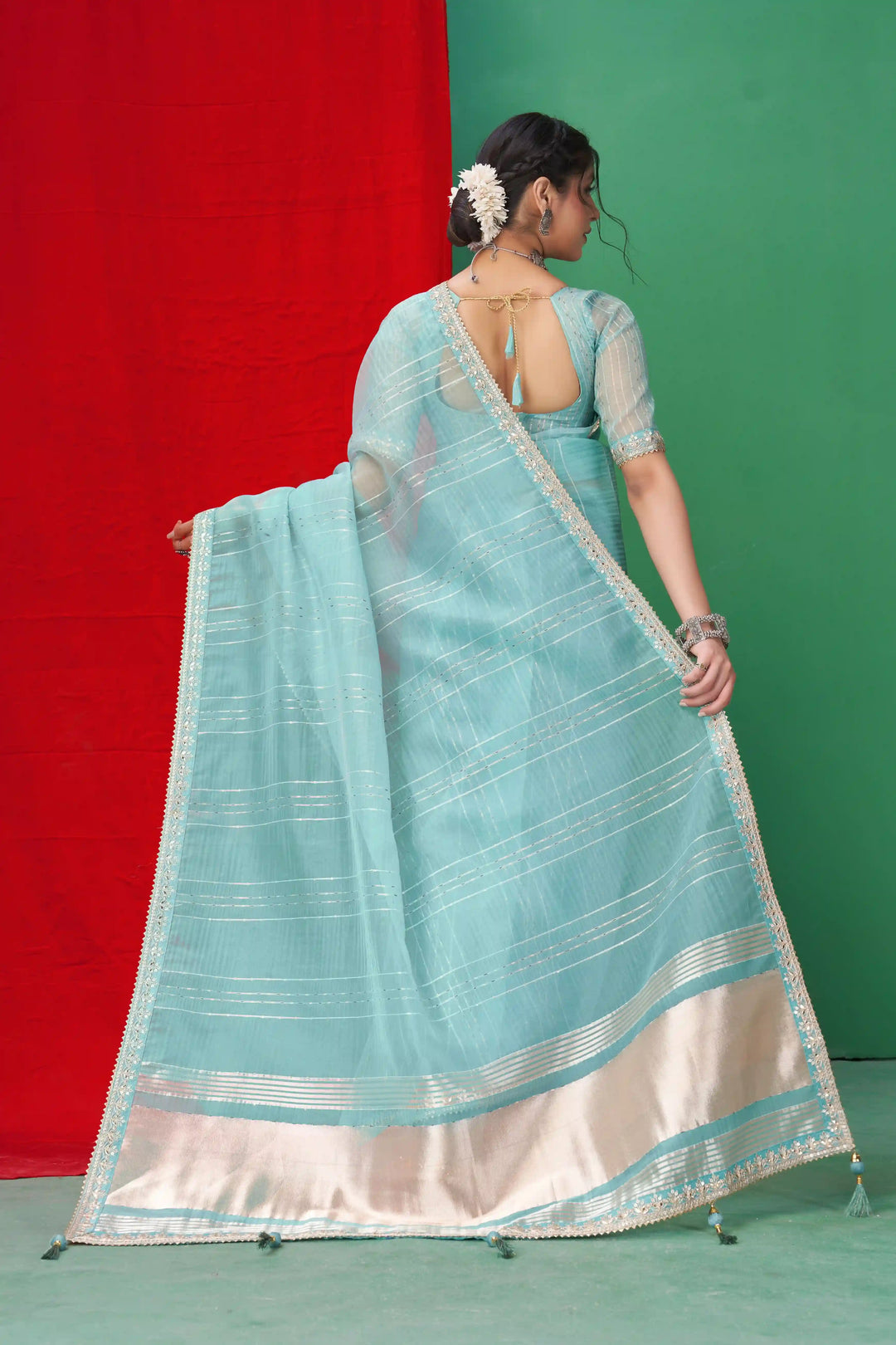 Gorgeous Organza Saree | Perfect for Special Celebrations
