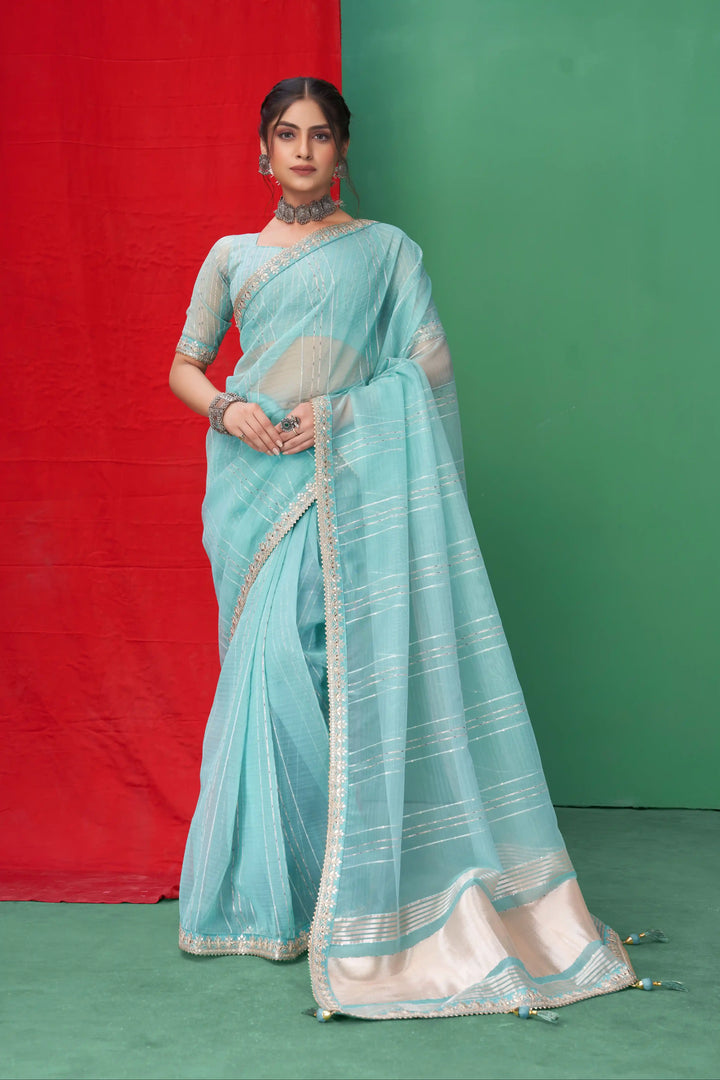 Gorgeous Organza Saree | Perfect for Special Celebrations