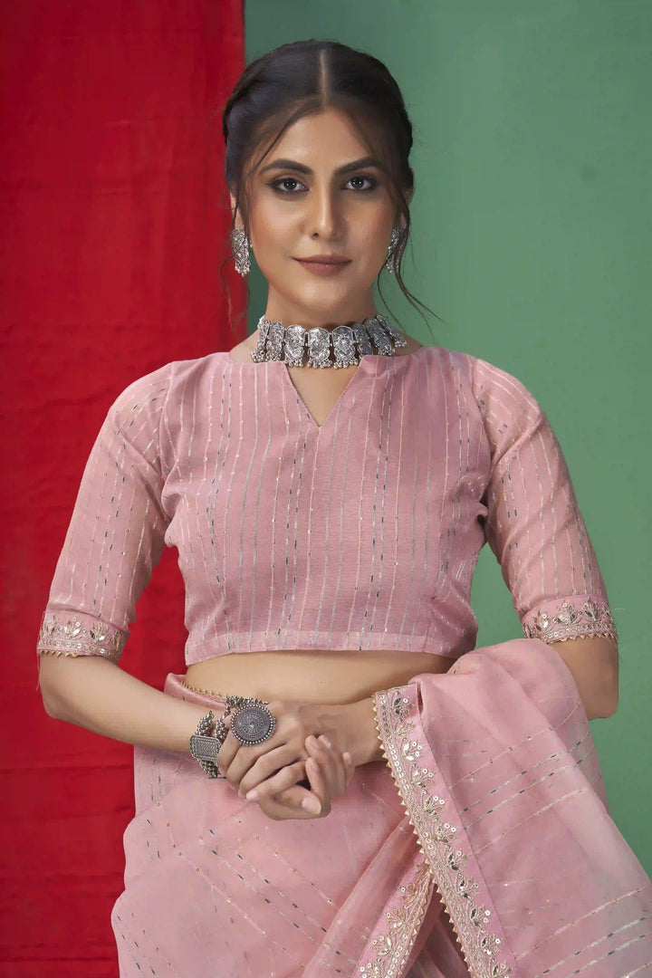 Gorgeous Organza Saree | Perfect for Special Celebrations
