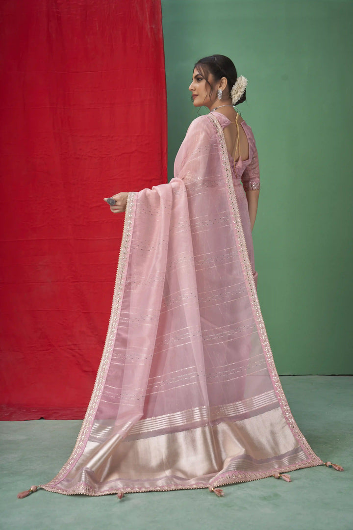 Gorgeous Organza Saree | Perfect for Special Celebrations