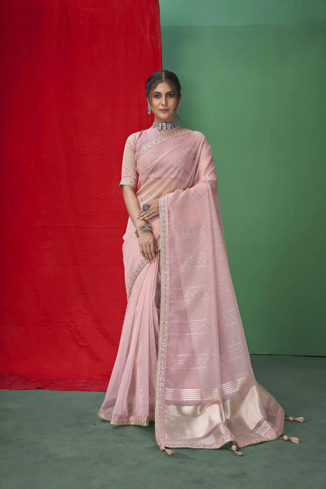 Gorgeous Organza Saree | Perfect for Special Celebrations