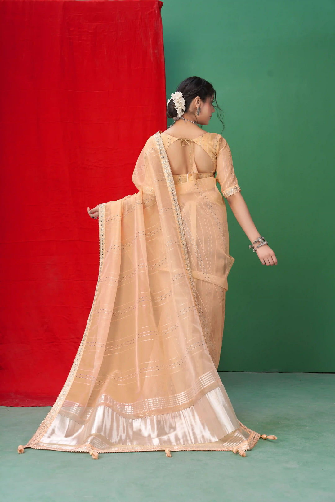 Gorgeous Organza Saree | Perfect for Special Celebrations