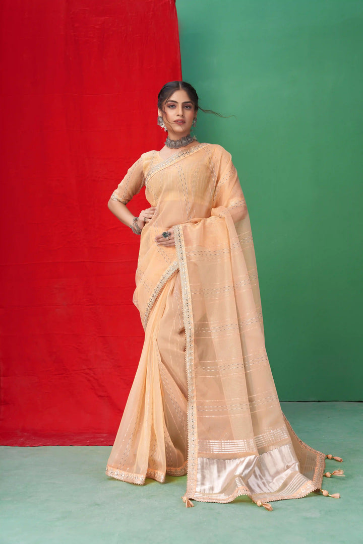 Gorgeous Organza Saree | Perfect for Special Celebrations