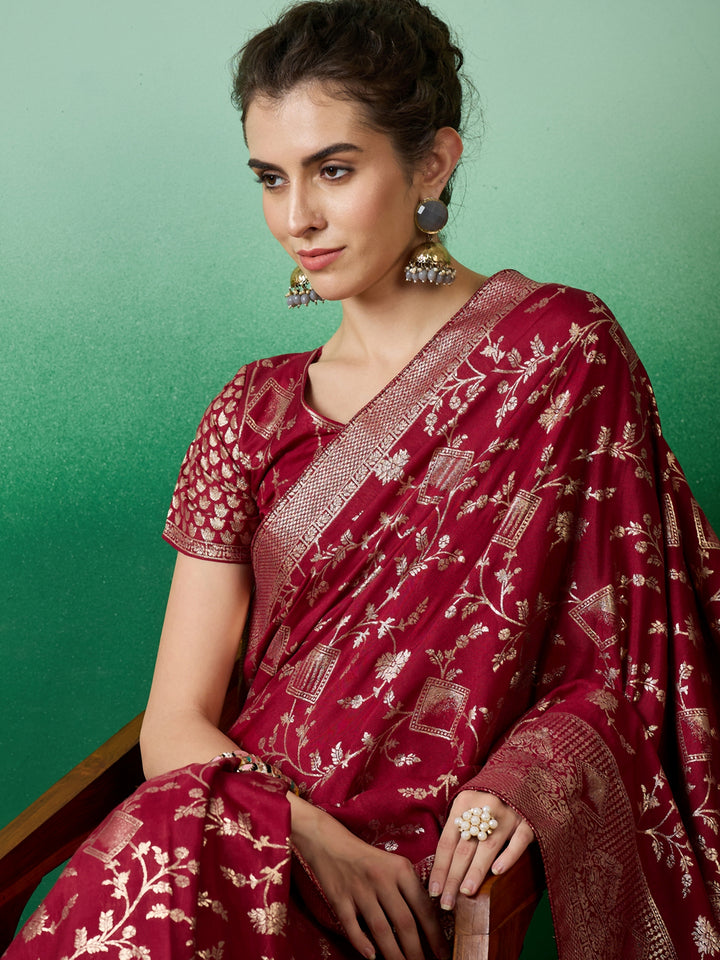 Sophisticated Staple Dola Cotton Saree with | A Graceful Addition to Your Wardrobe