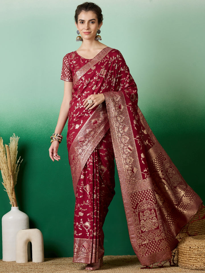 Sophisticated Staple Dola Cotton Saree with | A Graceful Addition to Your Wardrobe