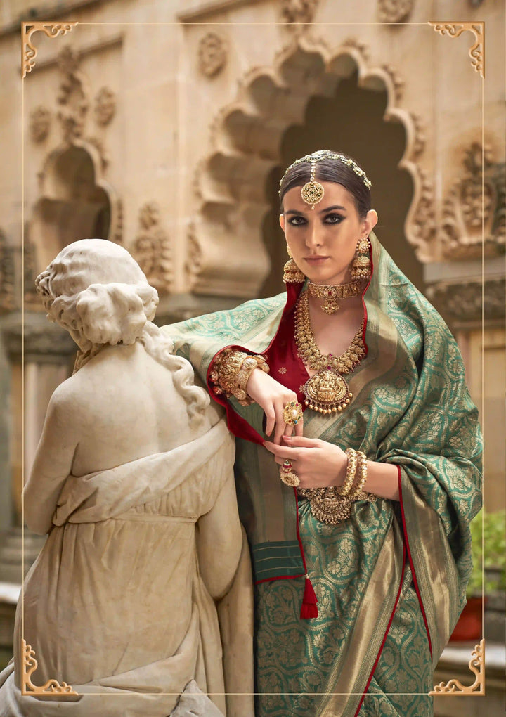 Premium B-C-P Silk Saree | Ideal for Special Events & Traditional Celebrations
