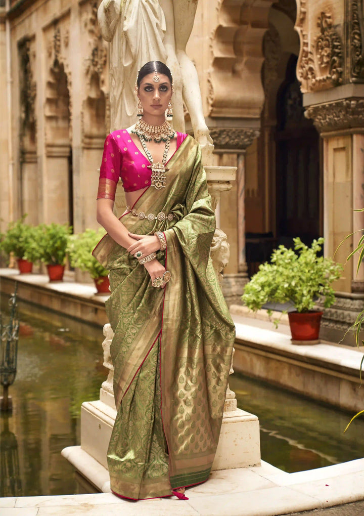 Premium B-C-P Silk Saree | Ideal for Special Events & Traditional Celebrations