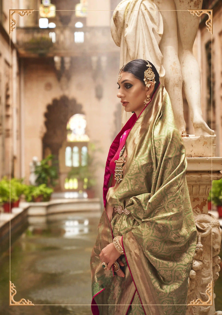 Premium B-C-P Silk Saree | Ideal for Special Events & Traditional Celebrations