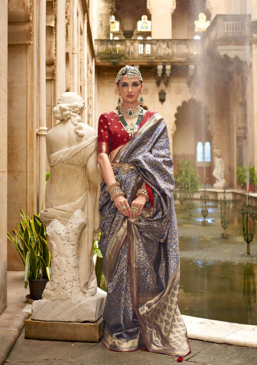 Premium B-C-P Silk Saree | Ideal for Special Events & Traditional Celebrations