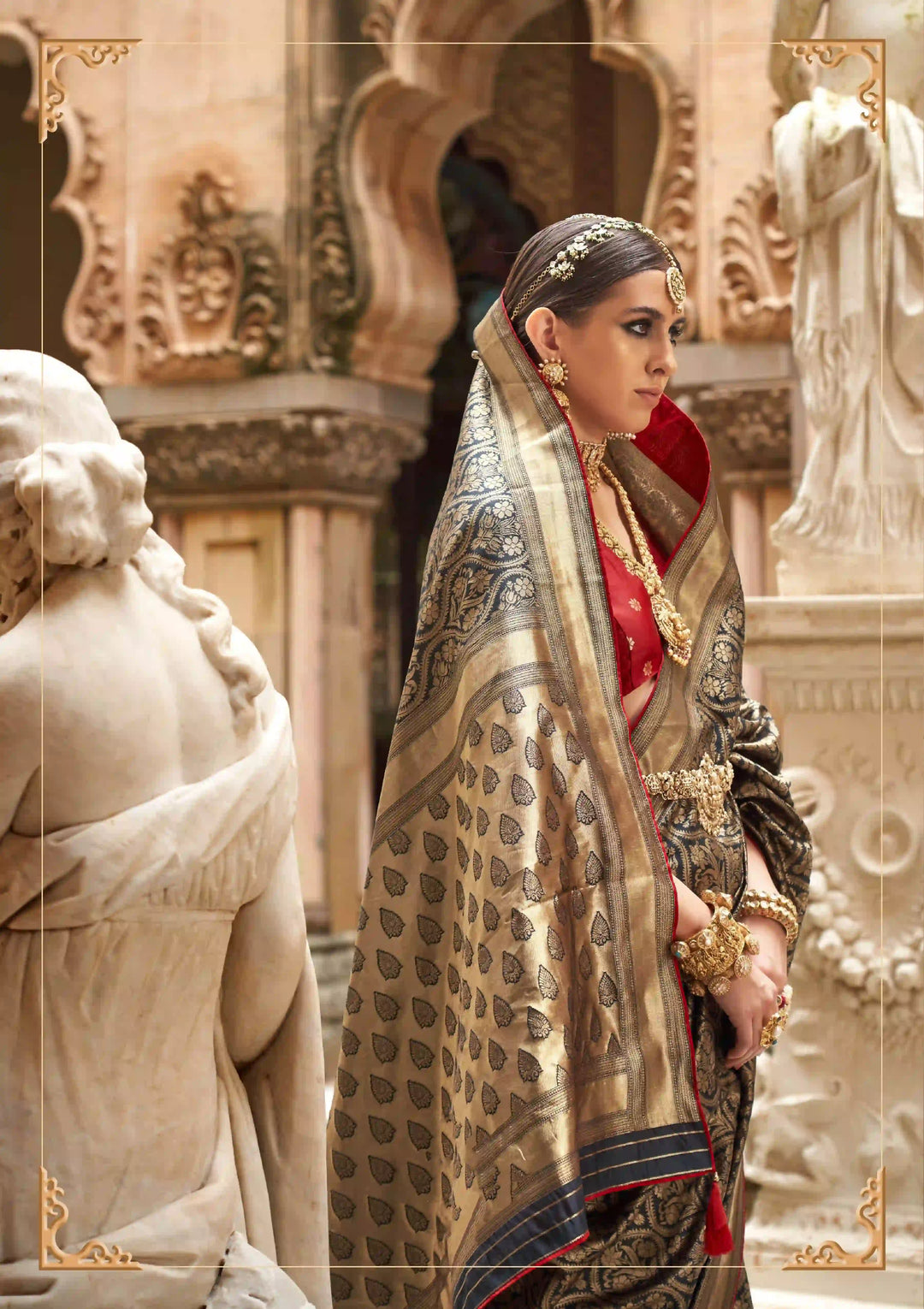 Premium B-C-P Silk Saree | Ideal for Special Events & Traditional Celebrations