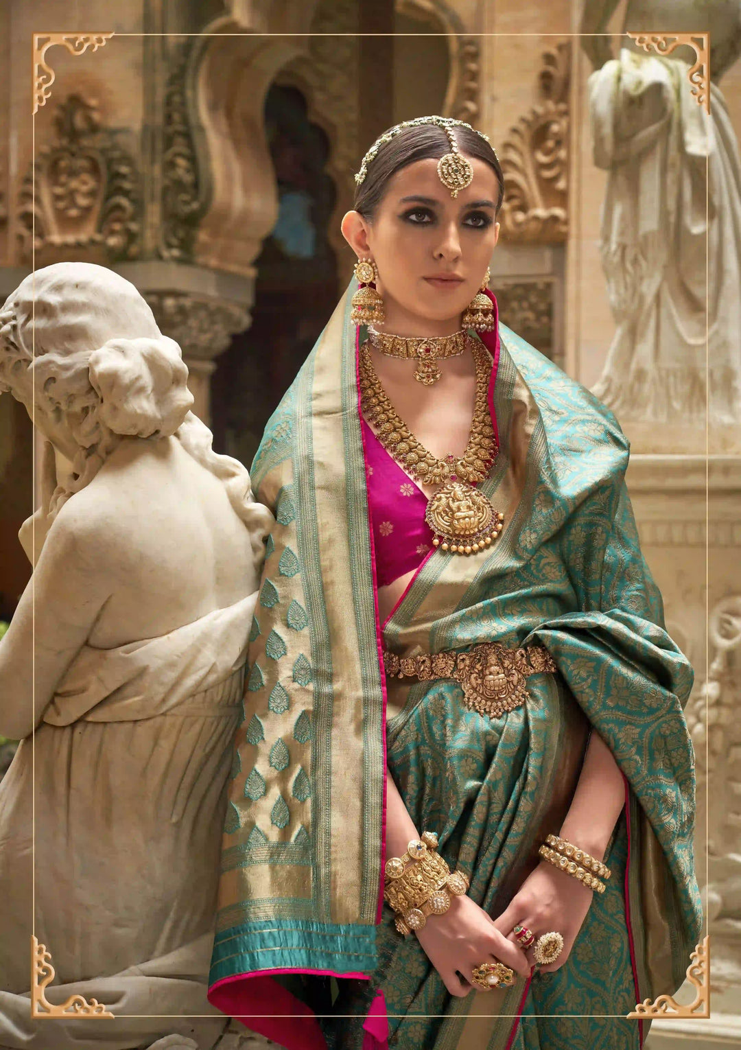 Premium B-C-P Silk Saree | Ideal for Special Events & Traditional Celebrations