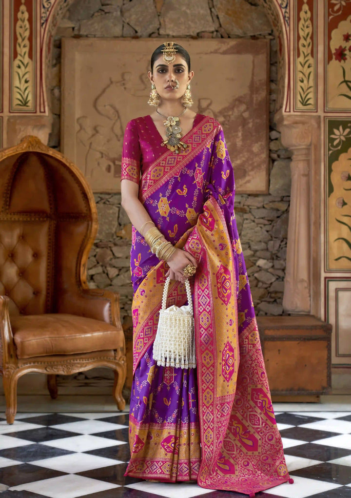 Heavy Weaving Broket Jari Designer Saree | Special Event & Wedding Fabric