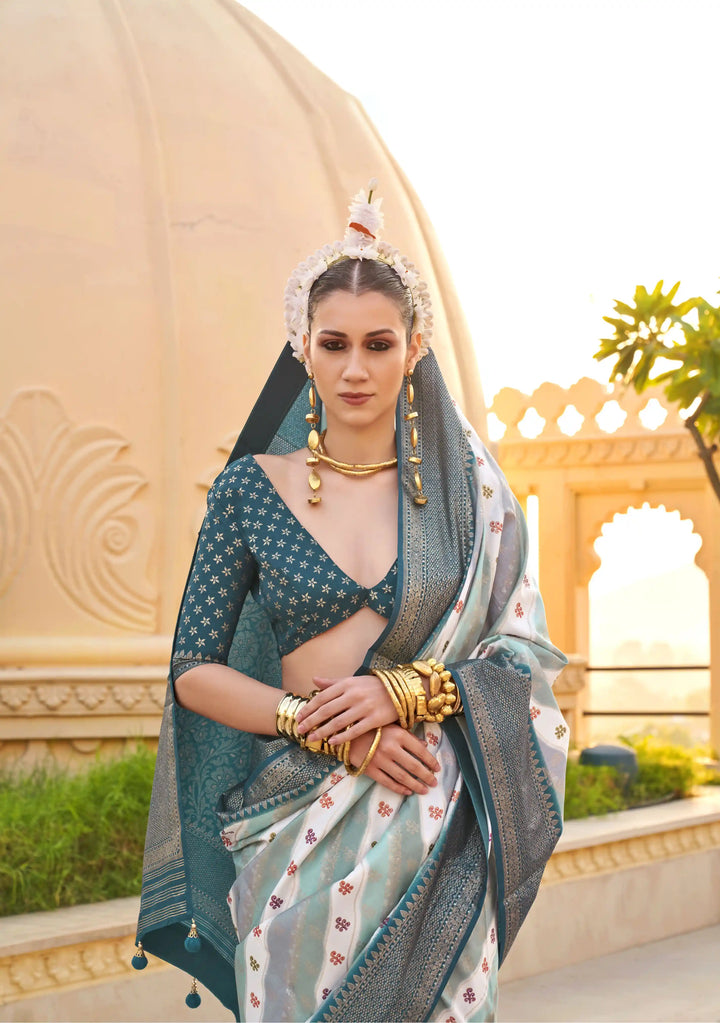 Radiant S V P Silk Saree with | A Captivating Traditional Ensemble