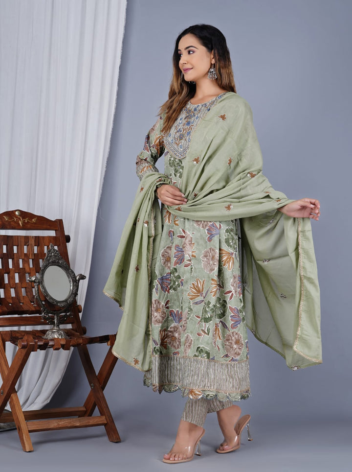Graceful Cotton Salwar Kameez for Women | Elegant Ethnic Wear Outfit