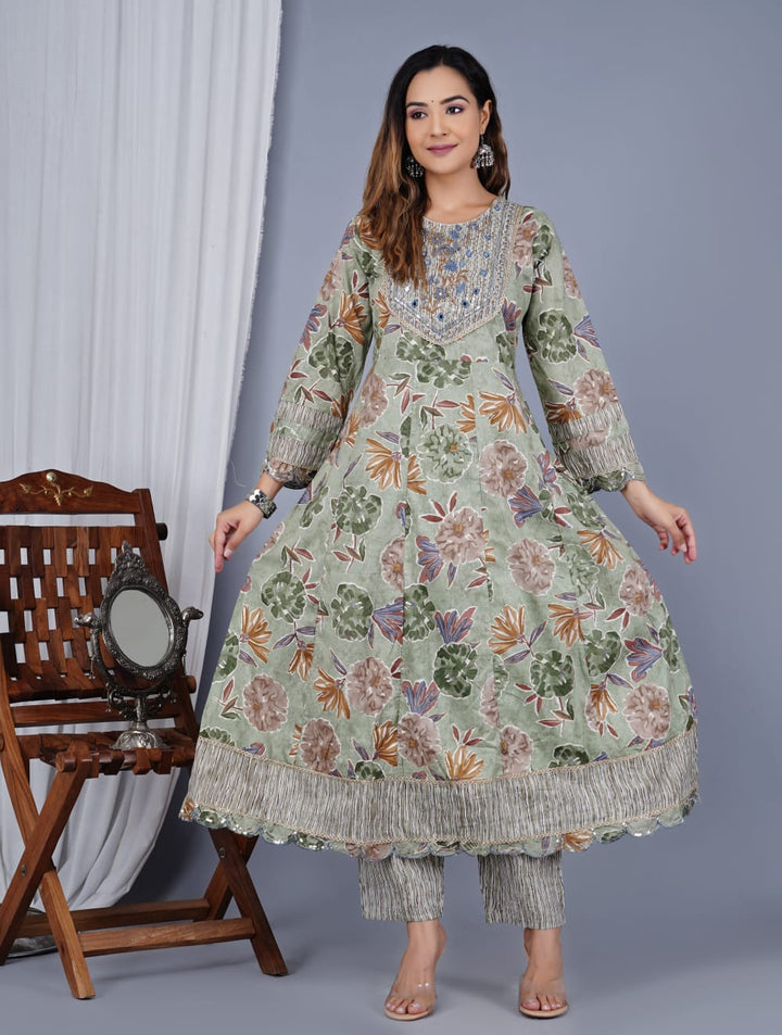 Graceful Cotton Salwar Kameez for Women | Elegant Ethnic Wear Outfit