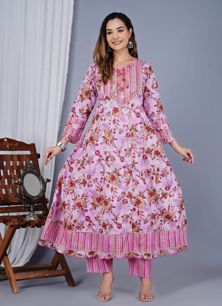 Graceful Cotton Salwar Kameez for Women | Elegant Ethnic Wear Outfit