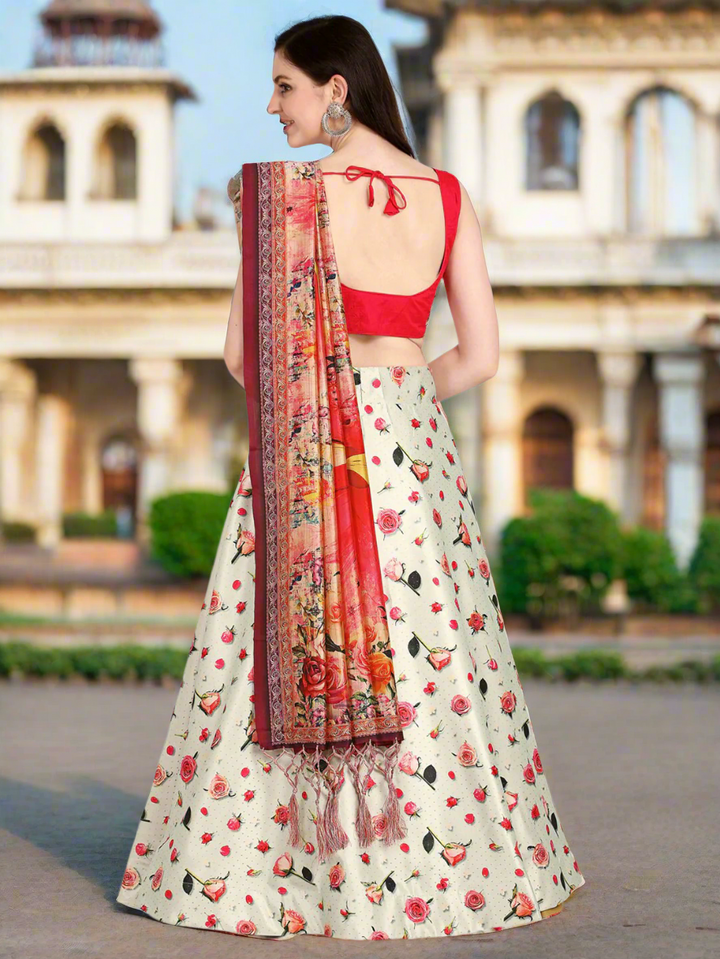 Beige Designer Lehenga | Perfect Blend of Tradition & Modern Elegance