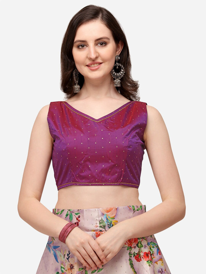 Multicolor Designer Lehenga | Satin Silk Lehenga for Festive & Wedding Wear