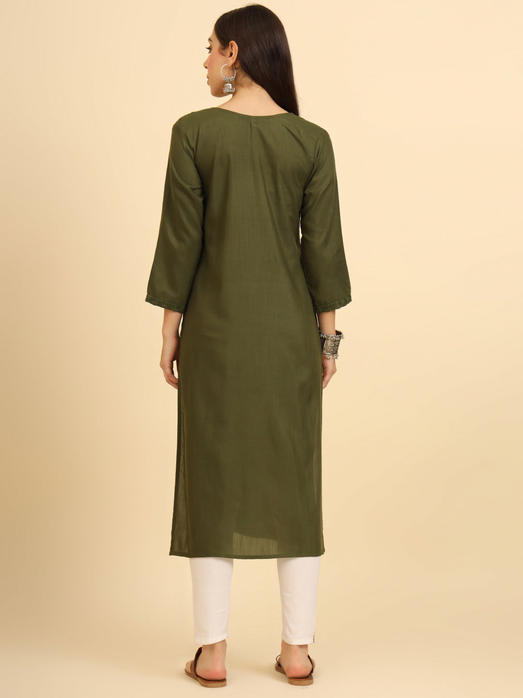 Lucknowi Chikankari Kurti | Cotton Women’s Ethnic Wear