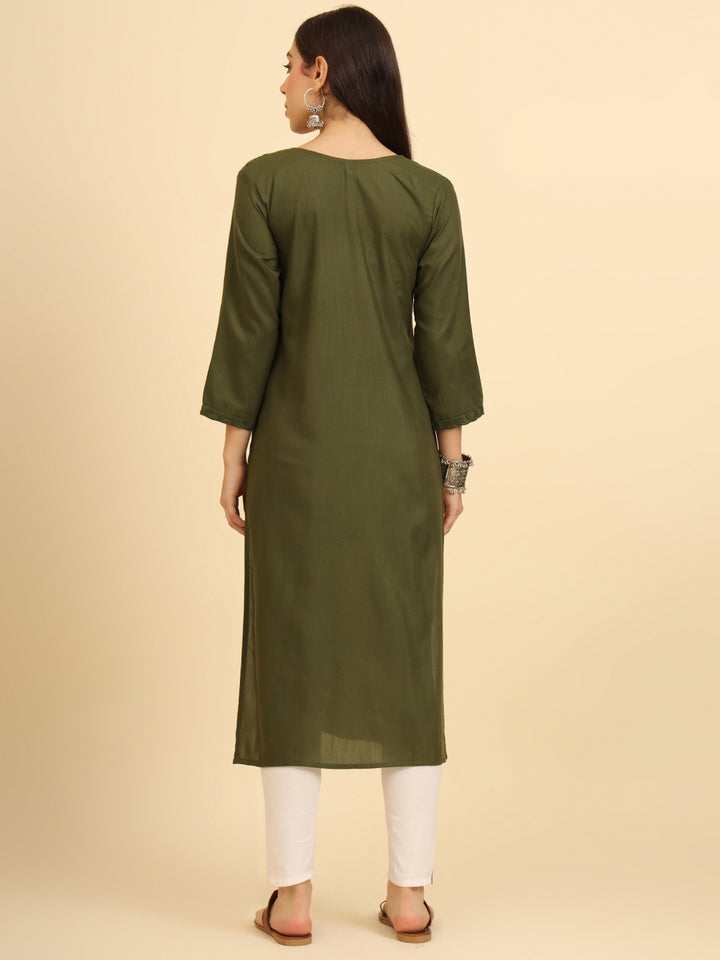 Lucknowi Chikankari Kurti | Cotton Women’s Ethnic Wear