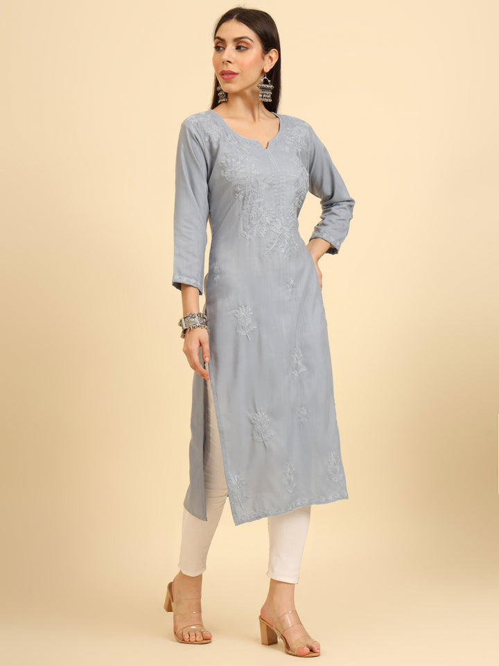 Lucknowi Chikankari Kurti | Cotton Women’s Ethnic Wear